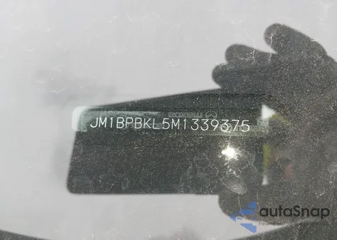 2021 Mazda Mazda3 Hatchback Select из США, поврежденный, VIN JM1BPBKL5M1339375